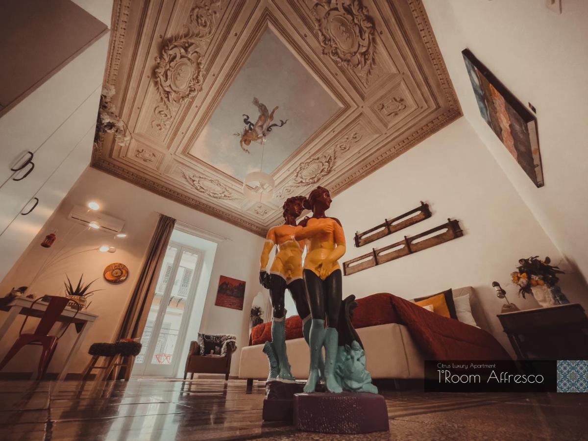 Citrus Luxury Apartment - Holiday Apartment With Up To 3 Bedrooms In Palermo Center Exteriör bild